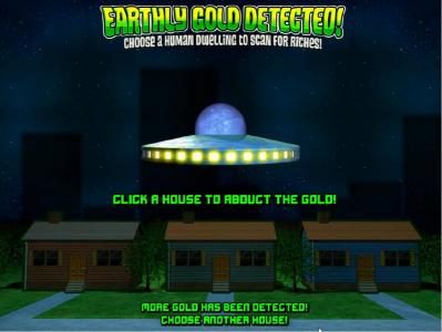 earthly gold detected - choose a human dwelling to scan for riches