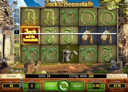 after 3 re-spins the walking wild feature paid out a total of 306 coins