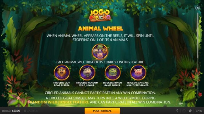 Animal Wheel Feature