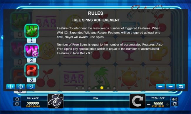 Free Spins Achievement Rules
