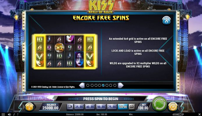 Encore Free Spins