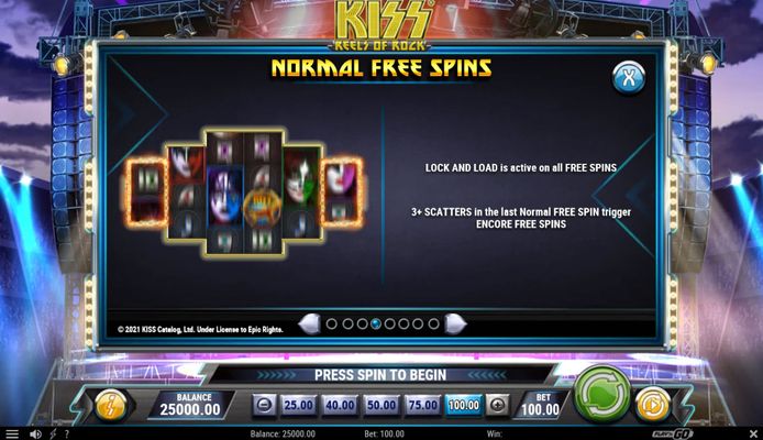 Normal Free Spins