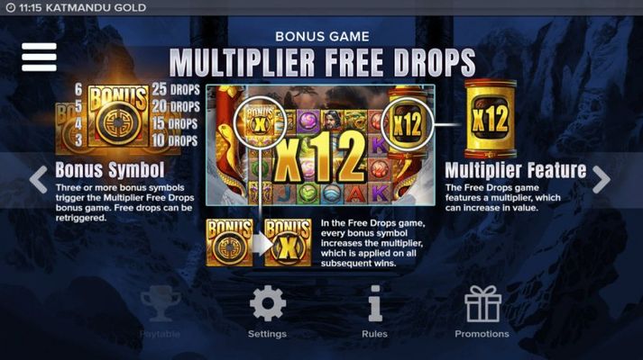 Multiplier Free Drops