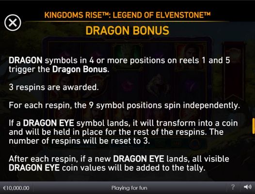 Dragon Bonus