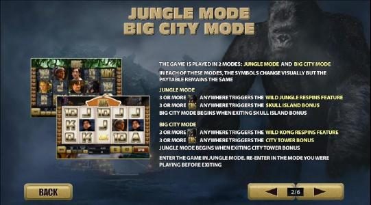 jungle mode and big city mode
