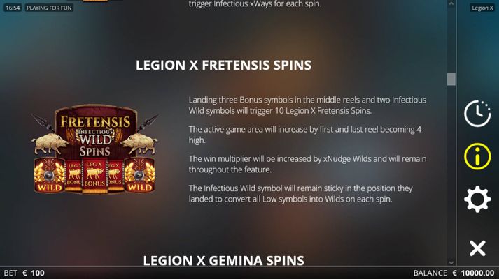Legion X Fretensis Spins