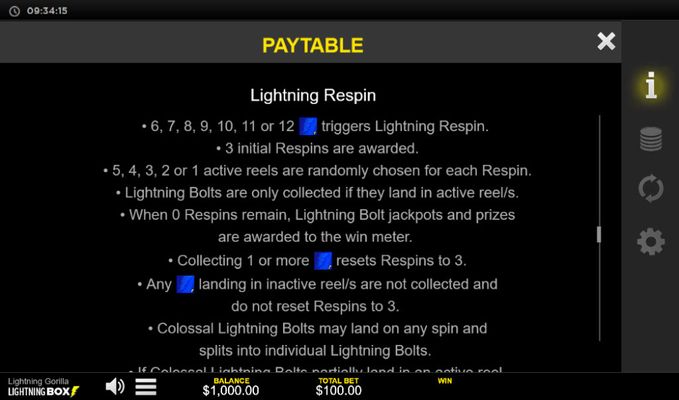 Lightning Respins