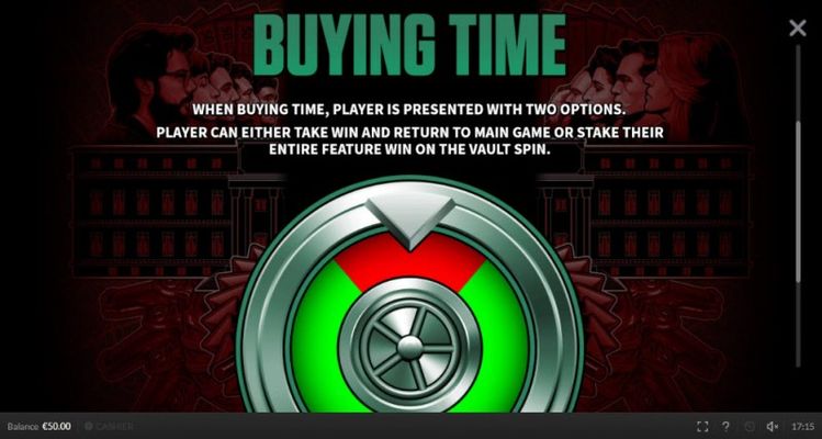 Buying Time feature