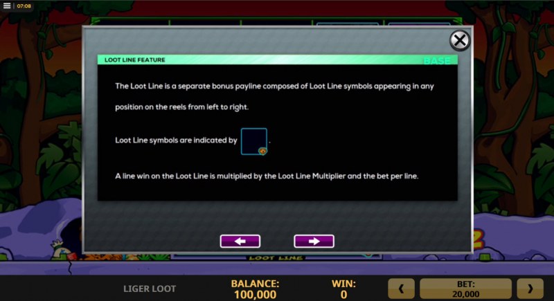 Loot Line Feature