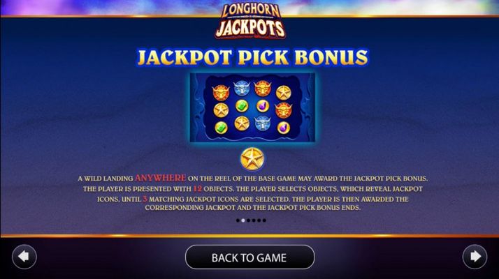 Jackpot Pick Bonus Rules