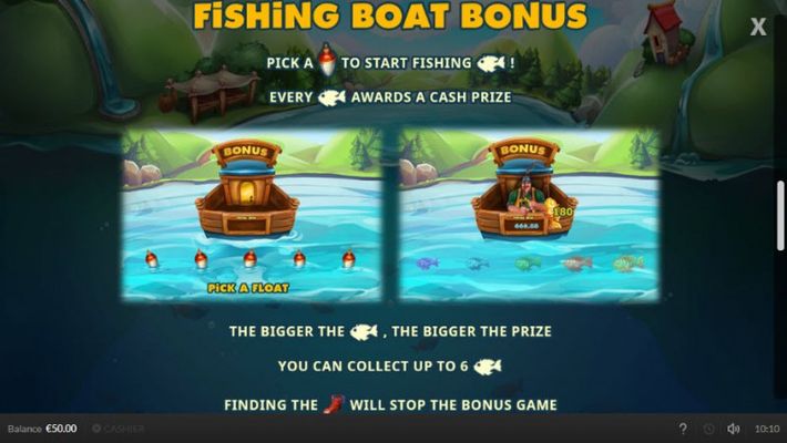 Fishing Boat Bonus