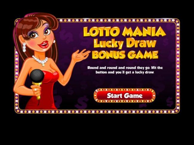 Lucky Draw Bonus Game - Round and round and round they go. Hit the button and you will get a lucky draw.