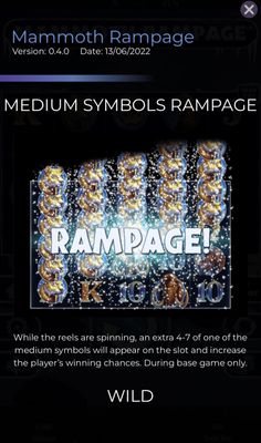 Medium Symbols Rampage