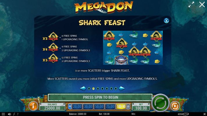Shark Feast Free Spins