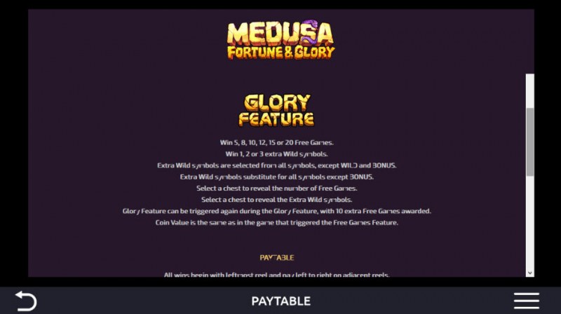 Glory Feature