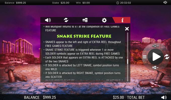 Snake Strike Feature