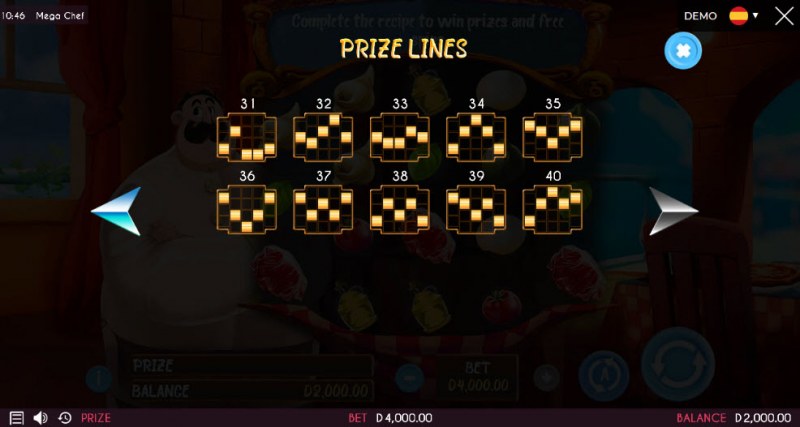 Prize Lines 31-40