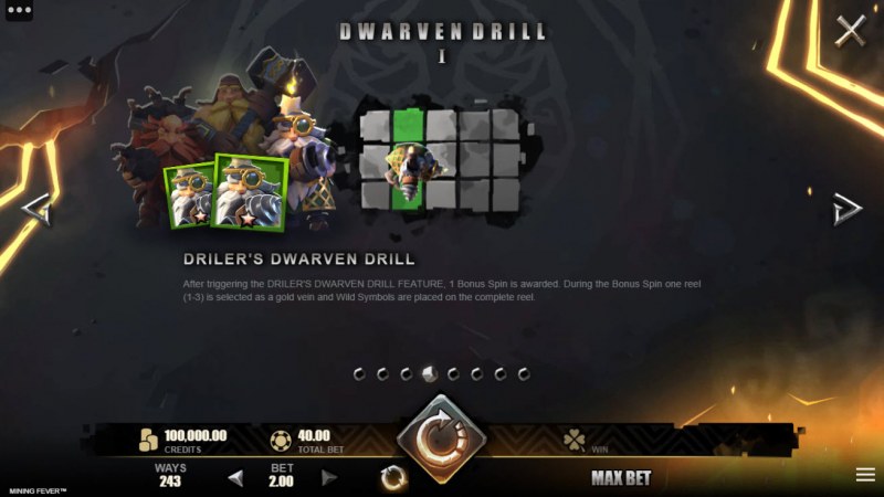 Driler&#039;s Dwarven Drill Feature
