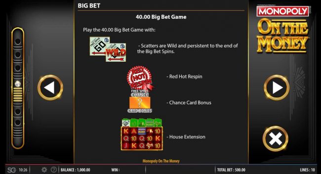 40 Big Bet Game Rules