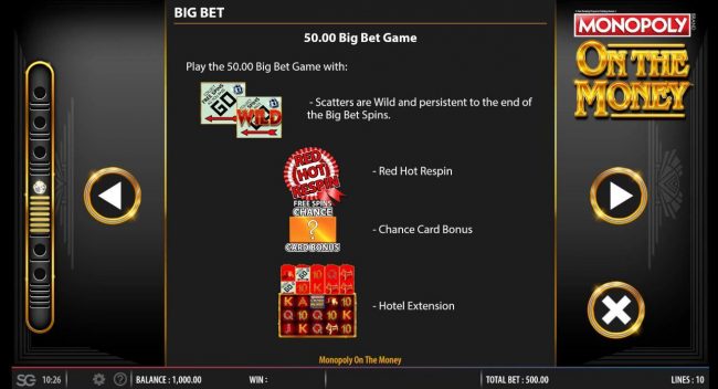 50 Big Bet Game Rules