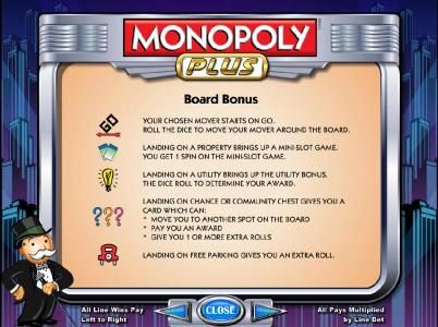 how to play board bonus