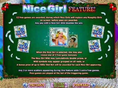 Nice Girl Feature Rules