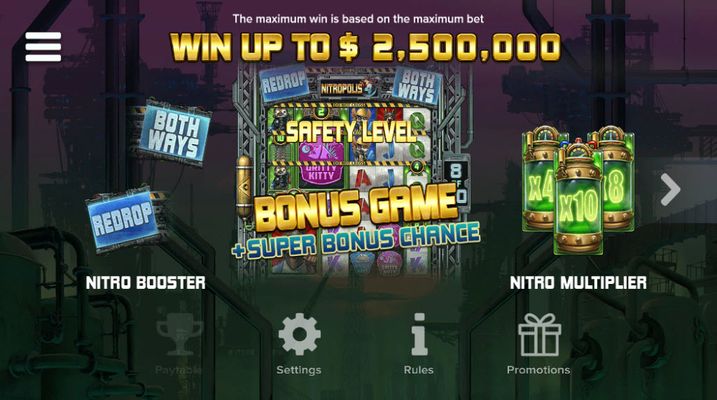 Win up to $2,500,000