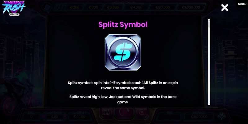Splitz Symbol