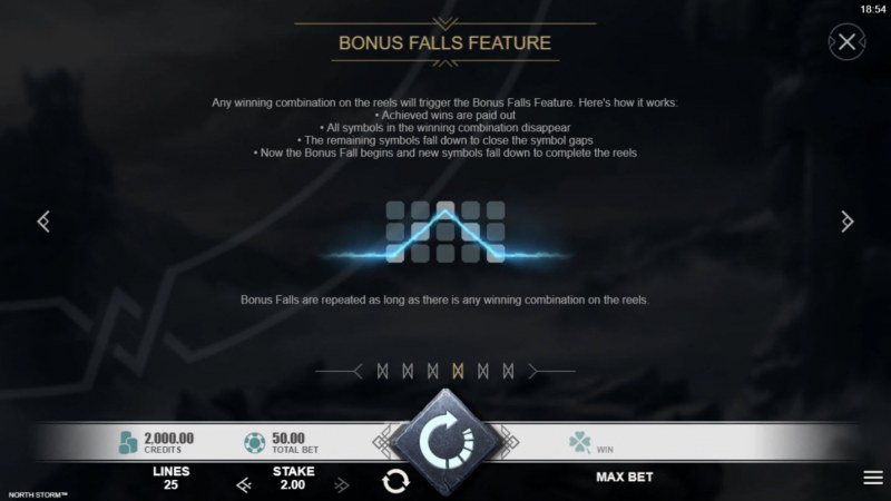 Bonus fall Feature