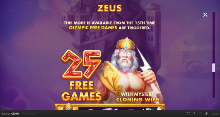 Zeus Free Games