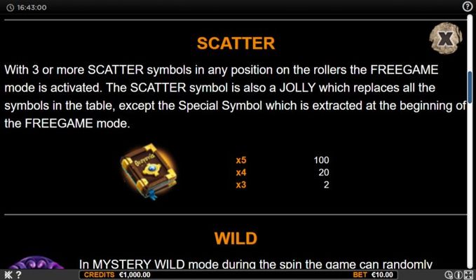 Scatter Symbol Rules