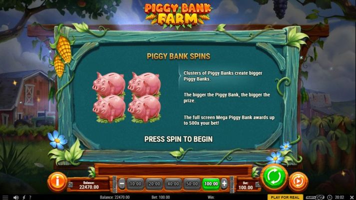Piggy Spins triggered