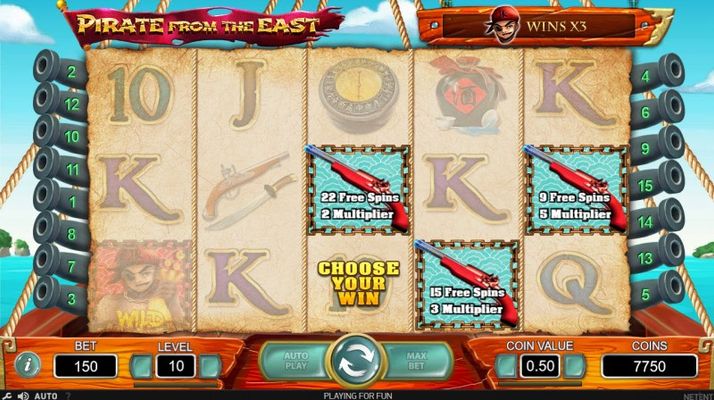 Pick Your Free Spins Feature To Play