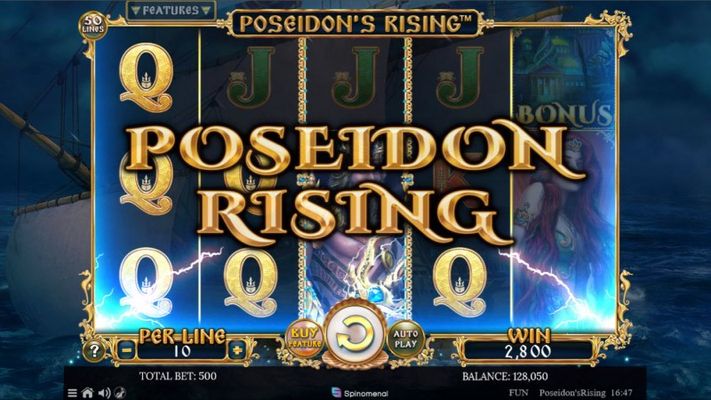 Poseidon&#039;s Rising Feature - Triggered