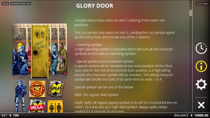 Glory Door Feature