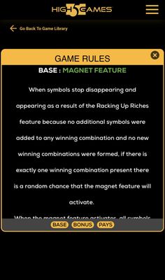 Feature Rules 4