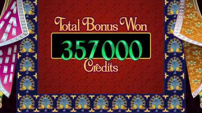 Total bonus payout 357000 credits