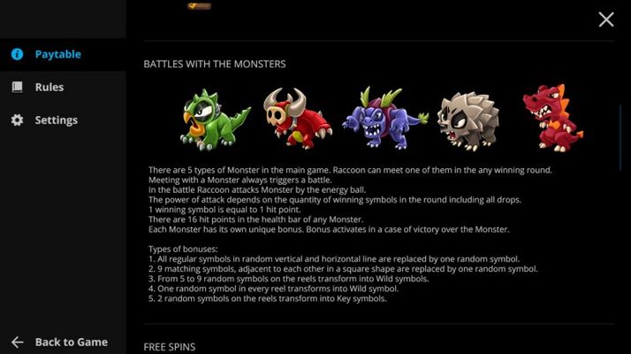 Battles with Monsters
