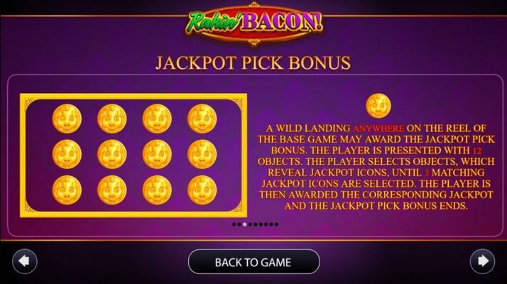 Jackpot Pick Bonus Rules