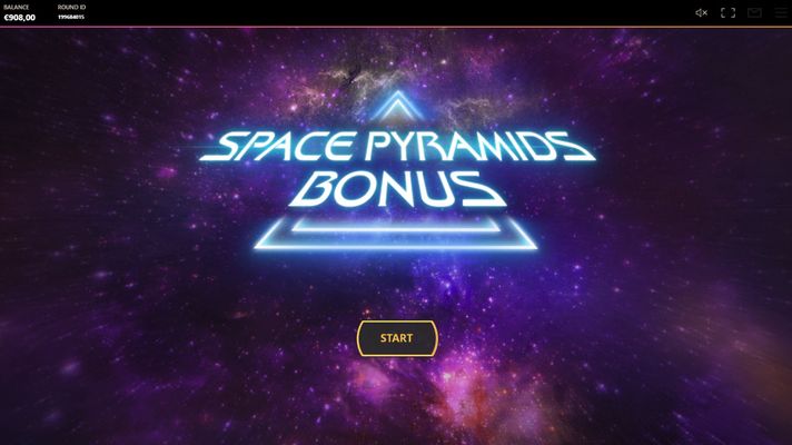 Space Pyramids Bonus Activated
