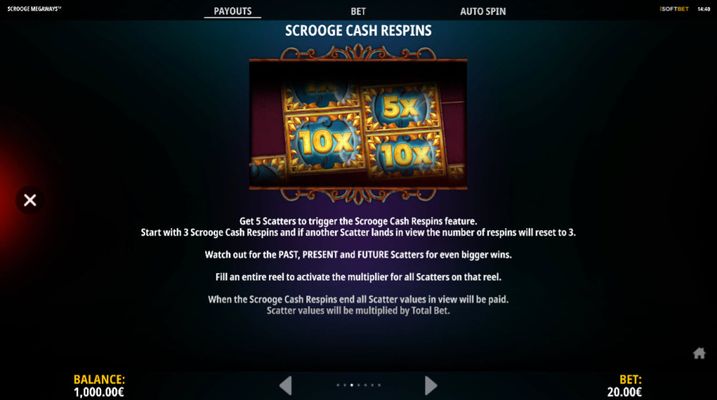 Scrooge Cash Respins