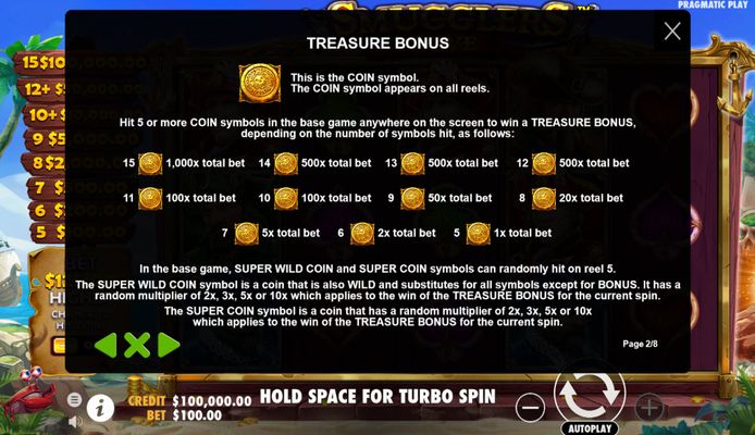 Treasure Bonus