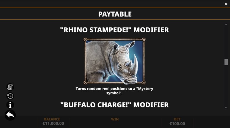 Rhino Stampede Modifier