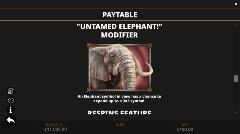 Untamed Elephant Modifier