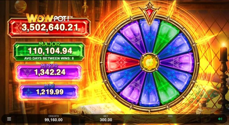 Jackpot Wheel Feature