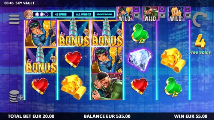 Additional free spins triggered