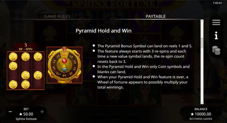Pyramid Hold and Win