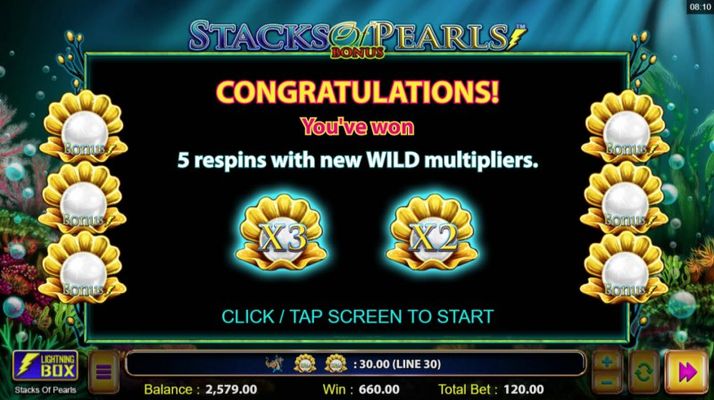 5 respins awarded