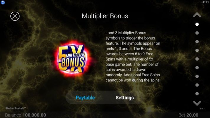 Multiplier Bonus