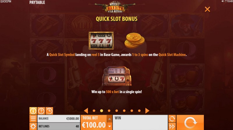 Quick Slot Bonus
